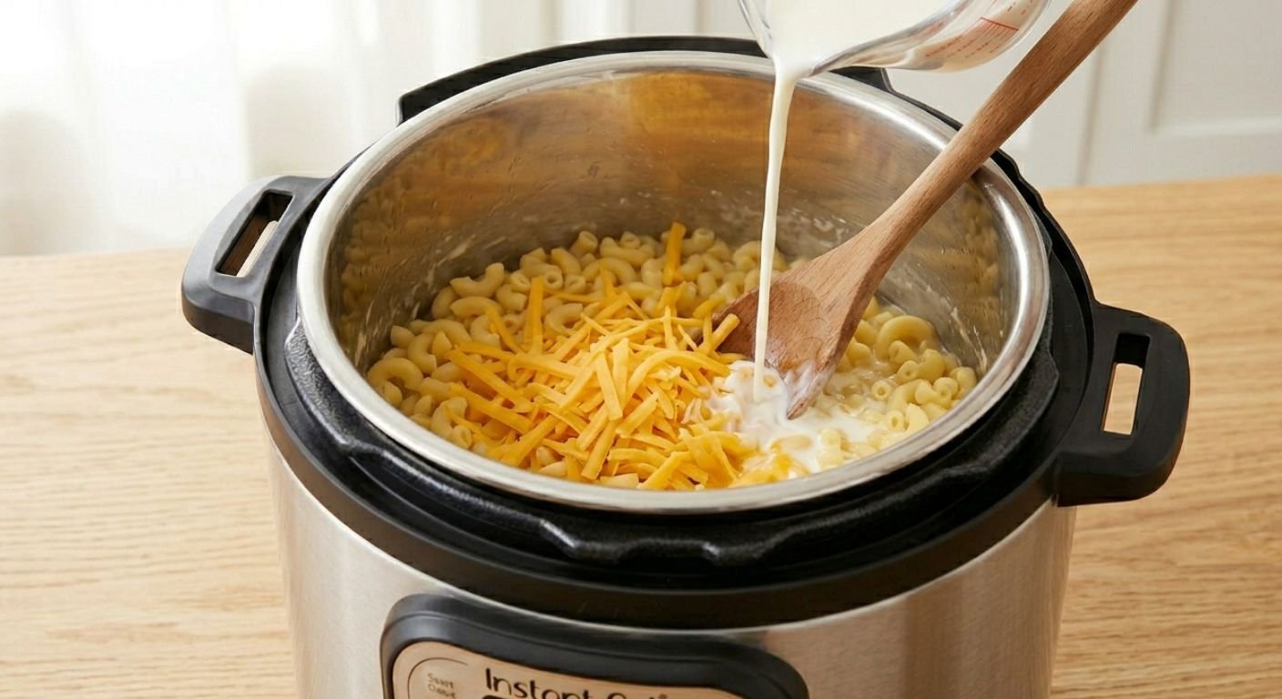 Add Cheese and Milk